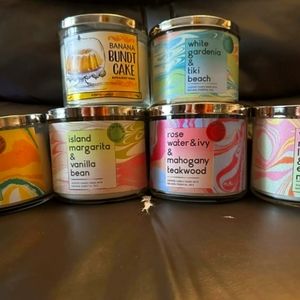 Bath and Body Works Candle Lot NEW
